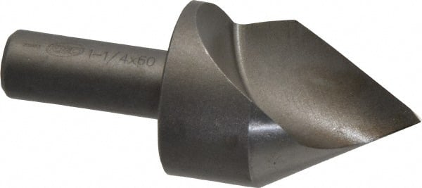 Keo - 1-1/4" Head Diam, 1/2" Shank Diam, 1 Flute 60° High Speed Steel Countersink - All Tool & Supply