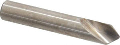 Keo - 1/4" Head Diam, 1/4" Shank Diam, 1 Flute 82° High Speed Steel Countersink - Bright Finish, 1-1/2" OAL, Single End, Straight Shank, Right Hand Cut - All Tool & Supply