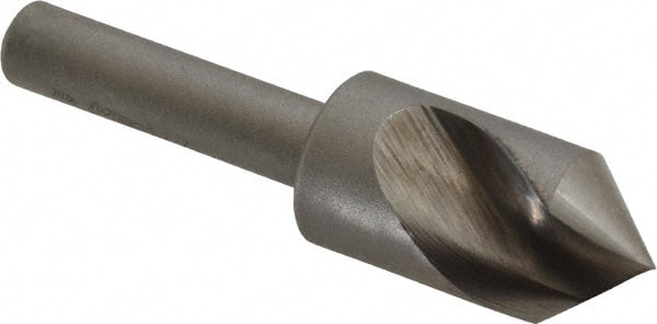 Keo - 1/2" Head Diam, 1/4" Shank Diam, 1 Flute 82° High Speed Steel Countersink - All Tool & Supply