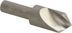 Keo - 5/8" Head Diam, 3/8" Shank Diam, 1 Flute 90° High Speed Steel Countersink - Bright Finish, 2-1/4" OAL, Single End, Straight Shank, Right Hand Cut - All Tool & Supply