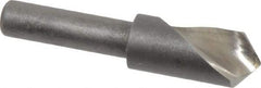 Keo - 3/8" Head Diam, 1/4" Shank Diam, 1 Flute 100° High Speed Steel Countersink - Bright Finish, 1-3/4" OAL, Single End, Straight Shank, Right Hand Cut - All Tool & Supply