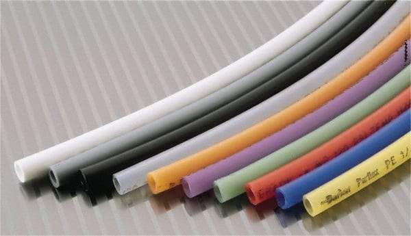 Parker - 12mm OD, 100' Long, Polyethylene Tube - Natural, -80 to 150°F - All Tool & Supply