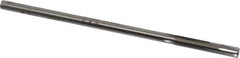 Made in USA - 1/4" Carbide-Tipped 4 Flute Chucking Reamer - Straight Flute, 15/64" Straight Shank, 1-1/2" Flute Length, 6" OAL - All Tool & Supply