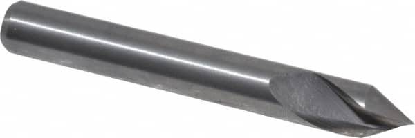 M.A. Ford - 1/4" Head Diam, 1/4" Shank Diam, 1 Flute 60° Solid Carbide Countersink - All Tool & Supply