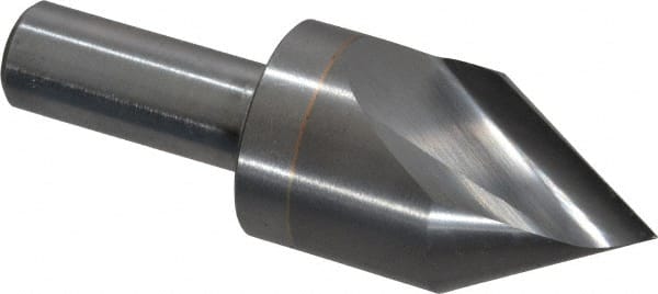 M.A. Ford - 1" Head Diam, 1/2" Shank Diam, 1 Flute 60° Solid Carbide Countersink - All Tool & Supply