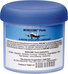 Boelube - BoeLube, 4 oz Jar Cutting Fluid - Paste, For Bending, Forming, Near Dry Machining (NDM) - All Tool & Supply