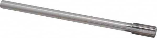 Made in USA - 9/16" Diam, 7/16" Max Diam Straight Shank, 1-1/8" Flute Length, Machine Expansion Reamer - All Tool & Supply