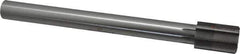 Made in USA - 1-3/8" Diam, 1" Max Diam Straight Shank, 2" Flute Length, Machine Expansion Reamer - Straight Flute, 12" OAL, Right Hand Cut, 8 Flutes, High Speed Steel, Bright Finish - All Tool & Supply