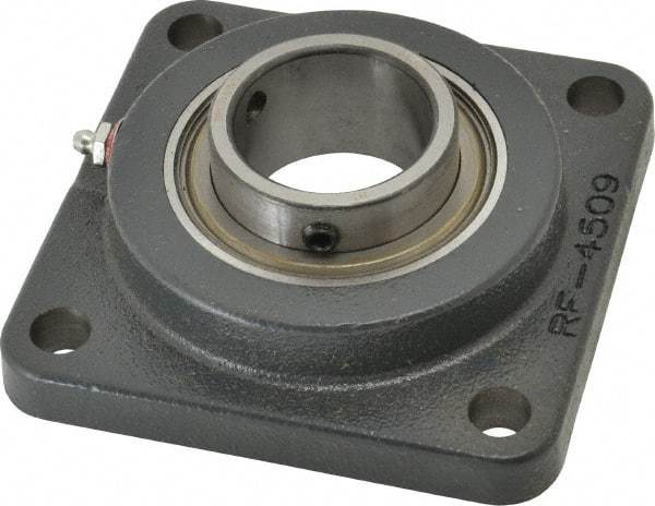 Browning - 1-15/16" ID, 5-5/8" OAL x 5-5/8" OAH 4-Bolt Flange - 5,216 Lb Static Cap, 7,889 Lb Dyn Cap, 4-3/8" Btw Mnt Hole Ctrs, Cast Iron - All Tool & Supply