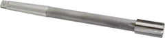 Made in USA - 7/8" Diam, 2MT Morse Taper Shank, 1-1/2" Flute Length, Machine Expansion Reamer - Straight Flute, 10" OAL, Right Hand Cut, 6 Flutes, Carbide-Tipped, Bright Finish - All Tool & Supply