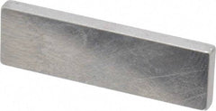 Mitutoyo - 0.101" Rectangular Steel Gage Block - Accuracy Grade 0, Includes Certificate of Inspection - All Tool & Supply