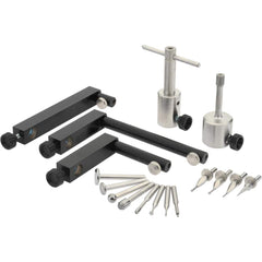 Height Gage Probes & Scribes; Product Type: Height Gage Probe Accessory Kit; For Use With: TESA MICRO-HITE and TESA TESA-HITE Electronic Height Gages; Mounting Rod Diameter: 7 mm; 8 mm; 6 mm; Material: Carbide; Stainless Steel; Tungsten Carbide; For Use W