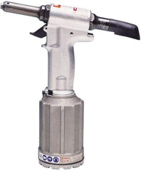 HUCK - Up to 1/4" Capacity, Air Riveting Hammer - 0.683" Long Stroke, 1/4" Inlet - All Tool & Supply