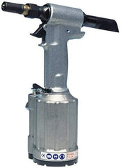 HUCK - Up to 1/4" Capacity, Air Riveting Hammer - 0.743" Long Stroke, 1/4" Inlet - All Tool & Supply