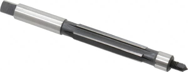 Made in USA - 7/16" Reamer Diam, 0.4325" Diam Straight Shank, 1-3/4" Flute Length, Hand Expansion Reamer - All Tool & Supply