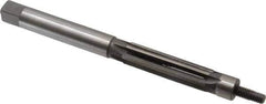 Made in USA - 1/2" Reamer Diam, 0.4950" Diam Straight Shank, 1-13/16" Flute Length, Hand Expansion Reamer - Straight Flute, 5-1/2" OAL, Right Hand Cut, 6 Flutes, High Speed Steel - All Tool & Supply