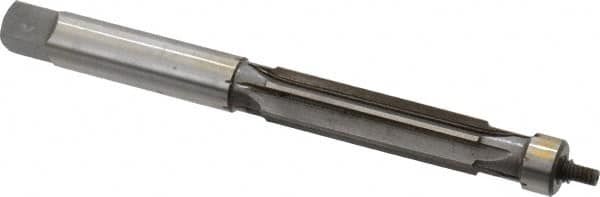 Made in USA - 17/32" Reamer Diam, 0.5260" Diam Straight Shank, 2-1/8" Flute Length, Hand Expansion Reamer - All Tool & Supply