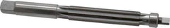 Made in USA - 3/4" Reamer Diam, 0.7450" Diam Straight Shank, 2-11/16" Flute Length, Hand Expansion Reamer - Straight Flute, 7-1/16" OAL, Right Hand Cut, 8 Flutes, High Speed Steel - All Tool & Supply