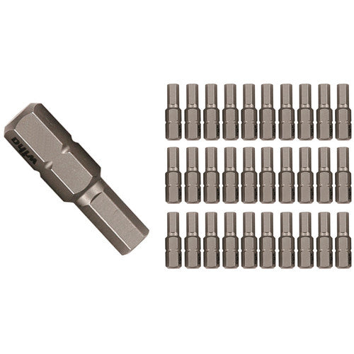 Hex Inch Contractor Grade Insert Bits 7/64″ × 25mm (30 Piece Bulk Pack) - All Tool & Supply