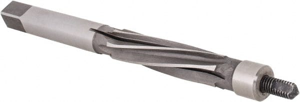 Made in USA - 15/32" Reamer Diam, Straight Shank, 1-13/16" Flute Length, Hand Expansion Reamer - All Tool & Supply