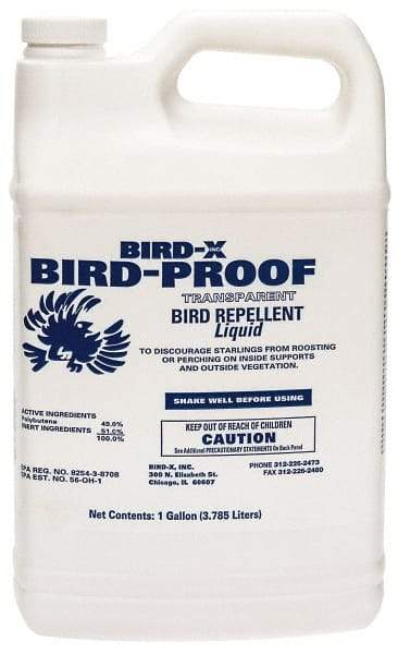 Bird-X - 1 Gal Liquid Bird Repellent - Targets Birds - All Tool & Supply