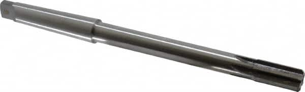 Made in USA - 5/8" Diam, 9/16" Max Diam 2MT Morse Taper Shank, 1-1/4" Flute Length, Machine Expansion Reamer - All Tool & Supply