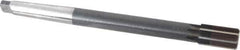 Made in USA - 27/32" Diam, 5/8" Max Diam 2MT Morse Taper Shank, 1-3/8" Flute Length, Machine Expansion Reamer - Straight Flute, 9-1/2" OAL, Right Hand Cut, 8 Flutes, High Speed Steel, Bright Finish - All Tool & Supply