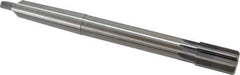 Made in USA - 1-1/32" Diam, 7/8" Max Diam 3MT Morse Taper Shank, 1-5/8" Flute Length, Machine Expansion Reamer - Straight Flute, 10-1/2" OAL, Right Hand Cut, 8 Flutes, High Speed Steel, Bright Finish - All Tool & Supply