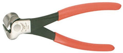 Crescent - 7-1/4" OAL, 12 AWG Capacity, 3/8" Jaw Length x 1-3/4" Jaw Width, End Cutting Pliers - All Tool & Supply