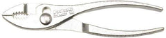 Crescent - 6-1/2" OAL, 1" Jaw Length, Combination Slip Joint Pliers - 2 Positions, Serrated Jaw, Straight Jaw Tool, Standard Handle - All Tool & Supply