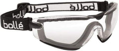 bolle SAFETY - Size Universal, Clear Anti-Fog & Scratch Resistant Lens, Safety Goggles - Ventless, Black Frame - All Tool & Supply