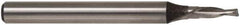 Onsrud - 1/4" Cutting Diam x 3/4" Length of Cut, 2 Flute, Downcut Spiral Router Bit - Uncoated, Right Hand Cut, High Speed Steel, 3-1/4" OAL x 1/2" Shank Diam, Double Edge, 19 to 32° Helix Angle - All Tool & Supply