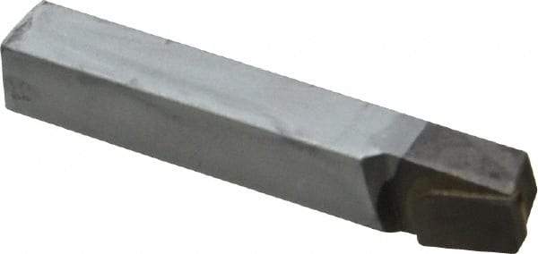 Made in USA - 3/8 x 3/8" Shank, Lead Angle Turning Single Point Tool Bit - BL-6, Grade C2 - Exact Industrial Supply