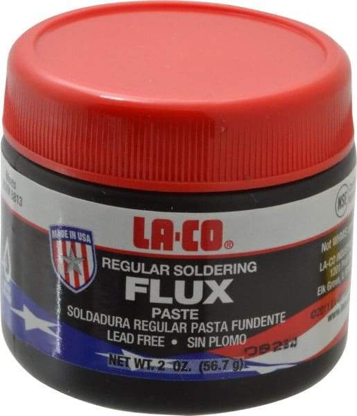 LA-CO - 2 Ounce Paste Soldering Flux - Jar Container - Exact Industrial Supply