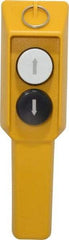 ACI - 2 Operator, Booted Head Pendant Control Station - Momentary Switch, NO/NC Contact - All Tool & Supply