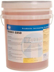 Master Fluid Solutions - Trim E850, 5 Gal Pail Cutting & Grinding Fluid - Water Soluble, For Cutting, Grinding - All Tool & Supply