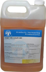 Master Fluid Solutions - Trim MicroSol 485, 1 Gal Bottle Cutting & Grinding Fluid - Semisynthetic, For Machining - All Tool & Supply