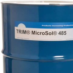 Master Fluid Solutions - Trim MicroSol 485, 54 Gal Drum Cutting & Grinding Fluid - Semisynthetic, For Machining - All Tool & Supply