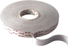 3M - 1" x 36 Yd Acrylic Adhesive Double Sided Tape - Exact Industrial Supply