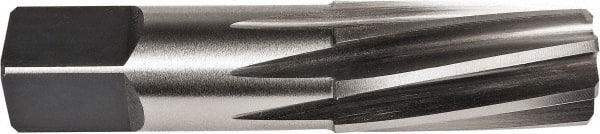 Union Butterfield - 1/2" Pipe, 3/4" Diam, 0.665" Small End Diam, 11/16" Straight Shank, 1-3/8" Flute, Taper Pipe Reamer - All Tool & Supply