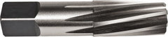 Union Butterfield - 1/8" Pipe, 0.362" Diam, 0.316" Small End Diam, 7/16" Straight Shank, 3/4" Flute, Taper Pipe Reamer - All Tool & Supply