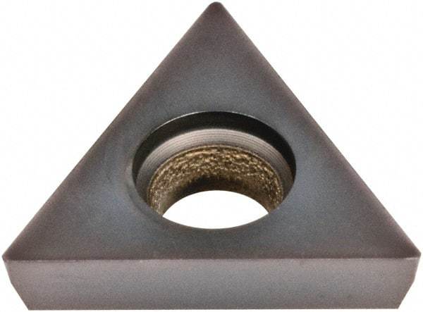 Kennametal - TPGW21.52 MT Grade KB5630 PCBN Turning Insert - AlTiN Finish, 60° Triangle, 1/4" Inscr Circle, 3/32" Thick, 1/32" Corner Radius - All Tool & Supply