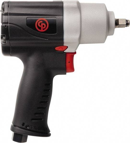 Chicago Pneumatic - 3/8" Drive, 9,400 RPM, 415 Ft/Lb Torque Impact Wrench - Pistol Grip Handle, 1,700 IPM, 20 CFM, 90 psi, 1/4" NPT Inlet - All Tool & Supply