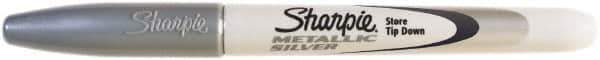 Sharpie - Metallic Silver Permanent Marker - Fine Tip, AP Nontoxic Ink - All Tool & Supply