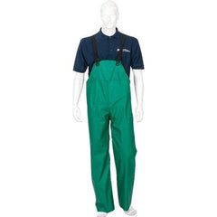 MCR Safety - Size 2XL, Green, Rain, Limited Flammability Overall - Snap Ankle, Take Up Snaps Wrist - All Tool & Supply