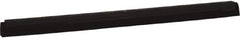 Vikan - 28" Foam Rubber Blade Squeegee Refill - Double Edge, Black, Plastic Holder - All Tool & Supply