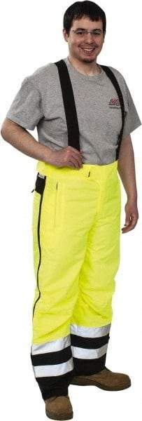 OccuNomix - Size M, Black & Yellow, Rain Pants - 3 Pockets - All Tool & Supply