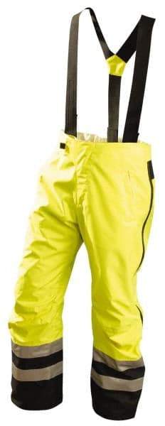 OccuNomix - Size XL, Black & Yellow, Rain Pants - 3 Pockets - All Tool & Supply