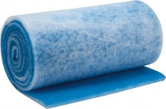 Made in USA - 15' Long x 25" Wide x 1" Thick Polyester Media Air Filter Media Roll - MERV 7, 86% Arrestance Efficiency, 500 FPM Max Air Flow, 0.14" wpg Init Resist, 1" wpg Final Resist, Use with Any Unit - All Tool & Supply