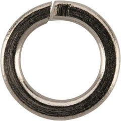 Value Collection - M3.5, 3.6mm ID, 6.1mm OD, 1mm Thick High Collar Split Lock Washer - 18-8 Austenitic Grade A2 Stainless Steel, Uncoated, 3.6mm Min ID, 3.9mm Max ID - All Tool & Supply